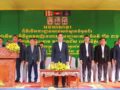 ឯកឧត្ដម ឃួង ស្រេង អភិបាលរាជធានីភ្នំពេញ អញ្ជើញជាអធិបតីក្នុងពិធីបើកការដ្ឋានសង់ស្ពានចំនួនពីរក្នុងខណ្ឌមានជ័យ