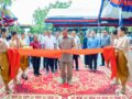 ពិធីសម្ពោធដាក់ឱ្យប្រើប្រាស់ជាផ្លូវការអគារ ១ខ្នង នៅក្នុងស្នាក់ការគណបក្សប្រជាជនកម្ពុជា ស្រុកពោធិ៍រៀង